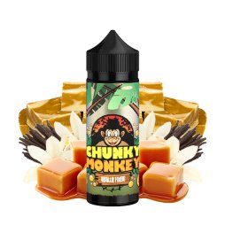 Vanilla Fudge 0mg 100ml - Chunky Monkey by Kingston