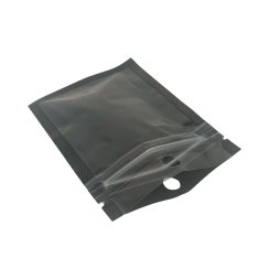 Black Snap closure pouch 7x10cm (100pcs)