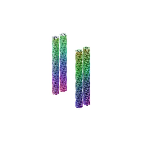 THC Artemis RDTA Steel Wicking Wire Rainbow (4pcs) - THC