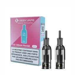 Cartouches Wenax M1 Ice Cream Fraise (2pcs) - Geekvape