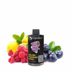 Cartouche Wpuff 12K Myrtille Framboise Citron 0mg 40ml - Wpuff by Liquidéo