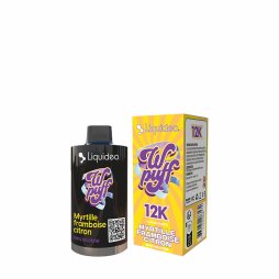 Cartridge Wpuff 12K Myrtille Framboise Citron 0mg 40ml - Wpuff by Liquidéo