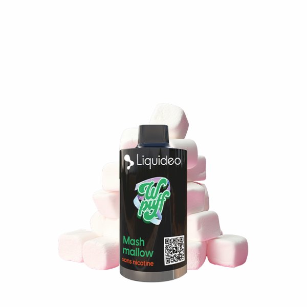 Cartridge Wpuff 12K Mashmallow 0mg 40ml - Wpuff by Liquidéo