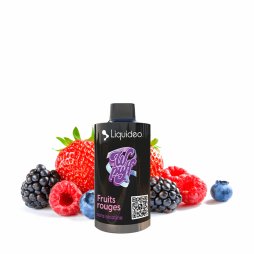 Cartouche Wpuff 12K Fruits Rouges 0mg 40ml - Wpuff by Liquidéo