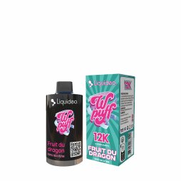 Cartridge Wpuff 12K Fruit Du Dragon 0mg 40ml - Wpuff by Liquidéo