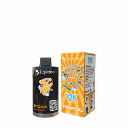 Cartouche Wpuff 12K Tropical 0mg 40ml - Wpuff by Liquidéo