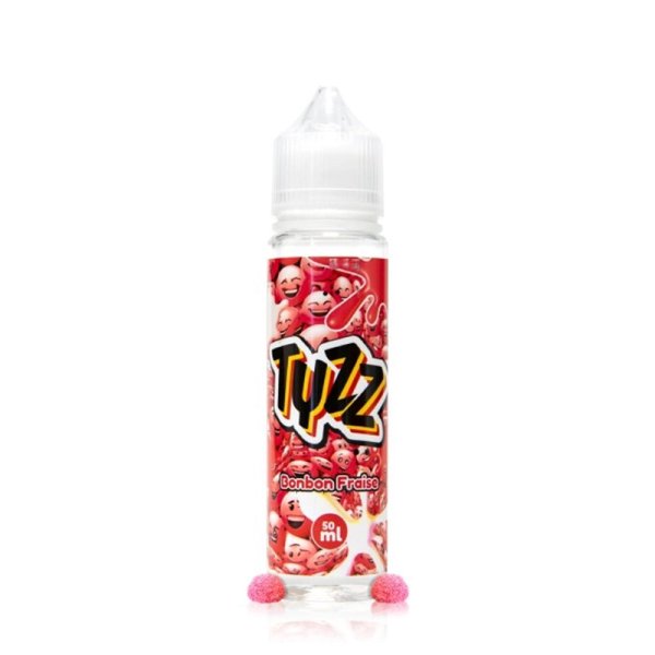 Bonbon Fraise 0mg 50ml - Tyzz