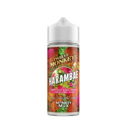 Harambae 0mg 100ml Monkey Mix - Twelve Monkeys