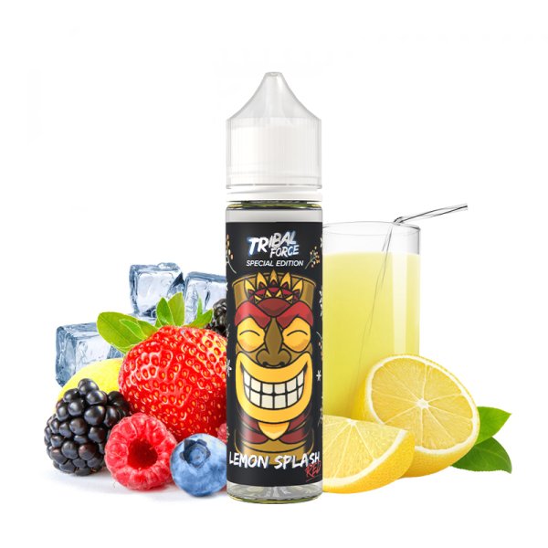 Lemon Splash Red Special Edition 0mg 50ml - Tribal Force