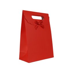 Sac Cadeau avec Poignée Nœud 19x8x27cm (10pcs)