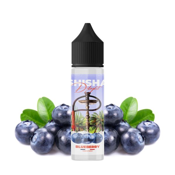 Blueberry 0mg 50ml - Shisha Delight [Destockage]