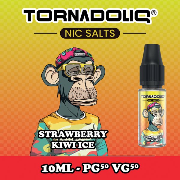 Strawberry Kiwi Ice 10ml - Tornadoliq