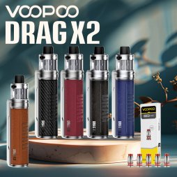 5+2 Discovery Pack Pod Drag X2 PnP X New Colors - Voopoo