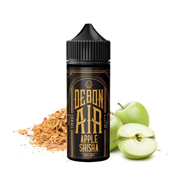 Apple Shisha 0mg 100ml - Debon Air