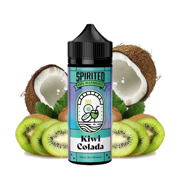 Kiwi Colada 0mg 100ml - Spirited [Destock]