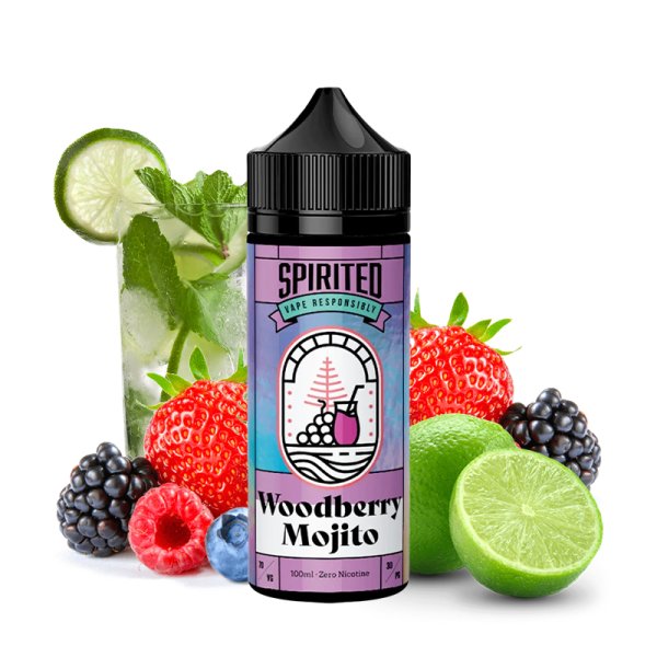 Woodberry Mojito 0mg 100ml - Spirited