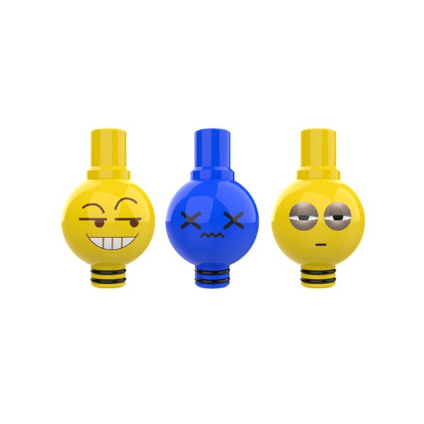 Drip Tip 510 Smile L Model D (3pcs) - Fumytech