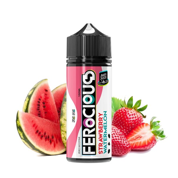 Strawberry Watermelon 0mg 100ml - Bar Juice by Ferocious Flavours