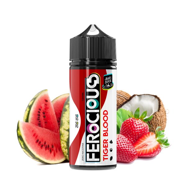 Tiger Blood 0mg 100ml - Bar Juice by Ferocious Flavours