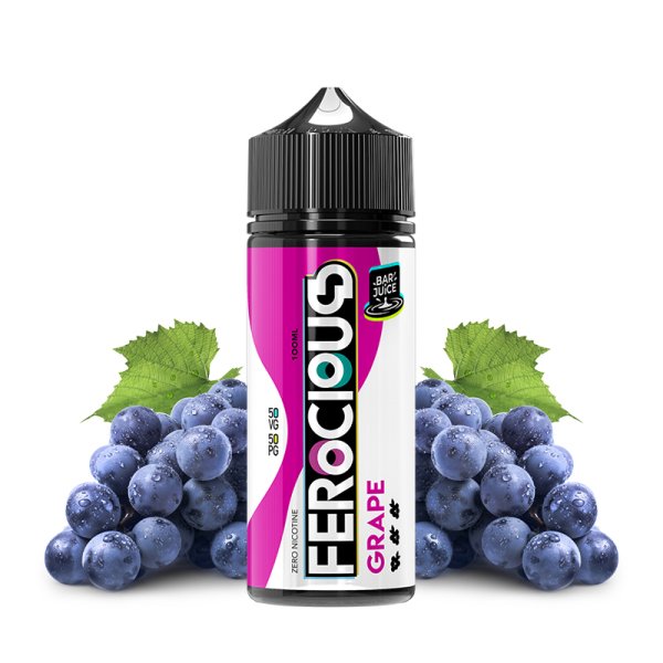 Grape 0mg 100ml - Bar Juice by Ferocious Flavours