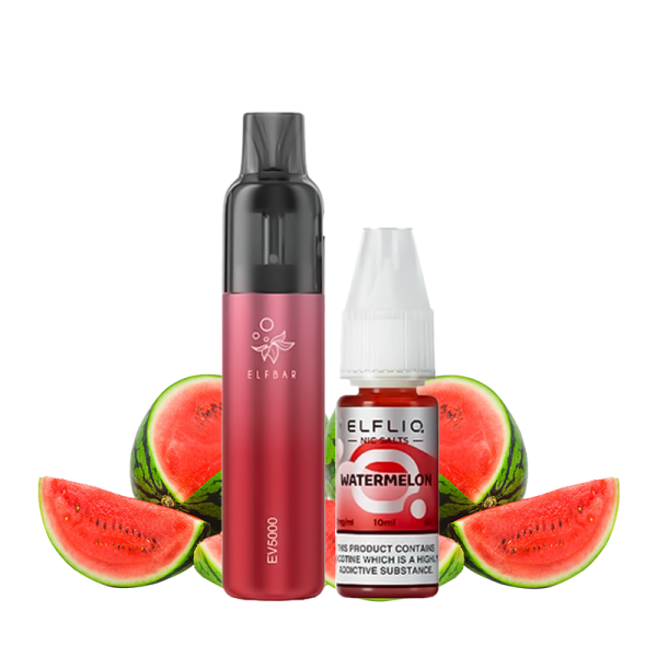 5000 Puff Watermelon 20mg 10ml - EV5000 by Elfbar