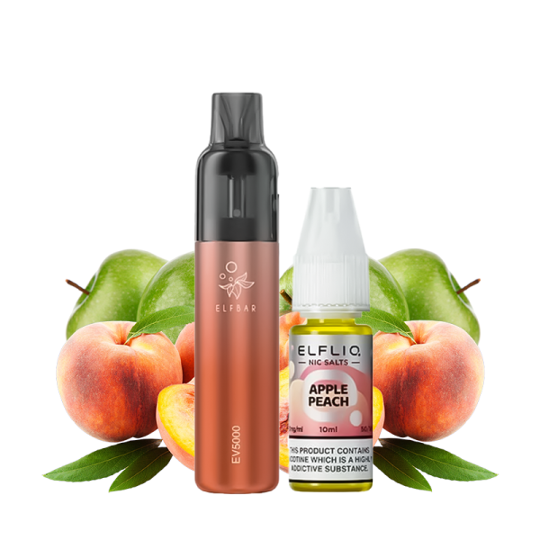 5000 Puff 2ml Apple Peach 20mg - EV5000 by Elfbar