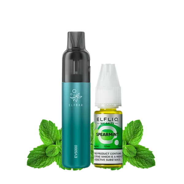 5000 Puff Spearmint 20mg 10ml - EV5000 by Elfbar