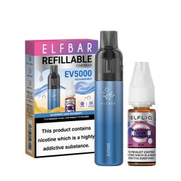 5000 Puff Blueberry Sour Raspberry 20mg 10ml - EV5000 by Elfbar