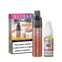 5000 Puff Apple Peach 20mg 10ml - EV5000 by Elfbar