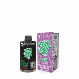 Cartridge Wpuff 12K Kiwi Passion Goyave 0mg 14ml - Wpuff by Liquidéo