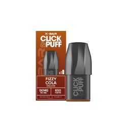 Cartouche Click & Puff 10/20mg Fizzy Cola (1pcs) - X-Bar