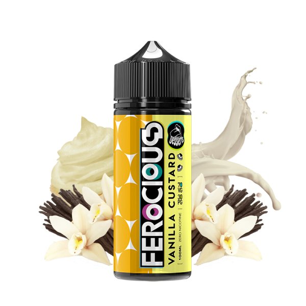 Vanilla Custard 0mg 100ml -  Desserts by Ferocious Flavours