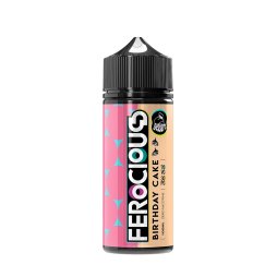 Birthday Cake 0mg 100ml - Desserts by Ferocious Flavours