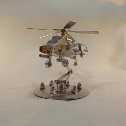 [FID] Metal Helicopter Statue