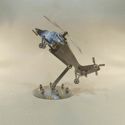 [FID] Metal Helicopter Statue