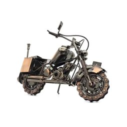 [FID] Steampunk Metal Motorcycle Statue C