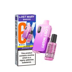 6000 Puff Blackberry Ice - BM6000 Lost Mary by Elfbar