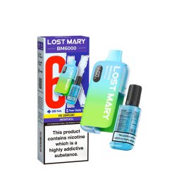 6000 Puff Menthol - BM6000 Lost Mary by Elfbar