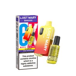 6000 Puff Pink Lemonade - BM6000 Lost Mary by Elfbar