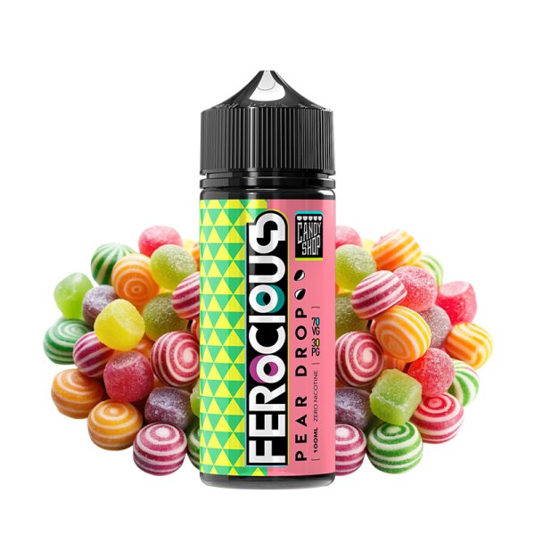 Pear Drops 0mg 100ml - Candy Shop by Ferocious Flavours