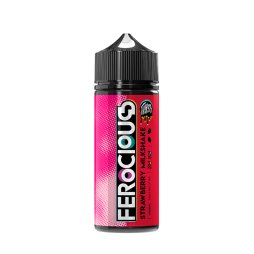 Strawberry Milkshake 0mg 100ml - Thirsty by Ferocious Flavours