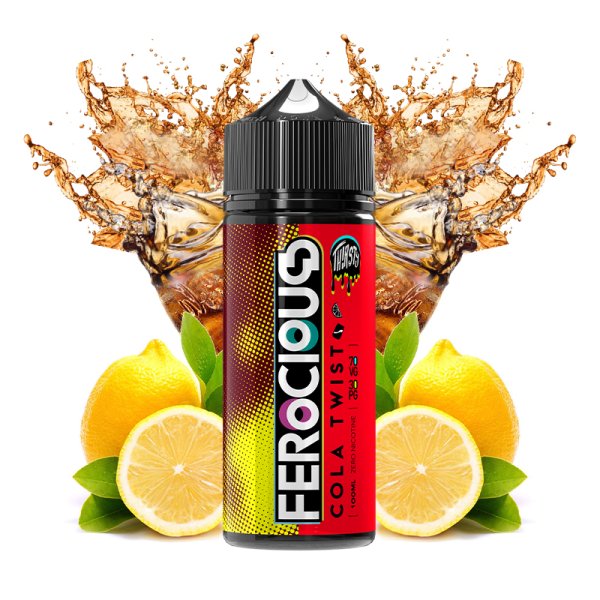 Cola Twist 0mg 100ml - ⁠Thirsty by Ferocious Flavours