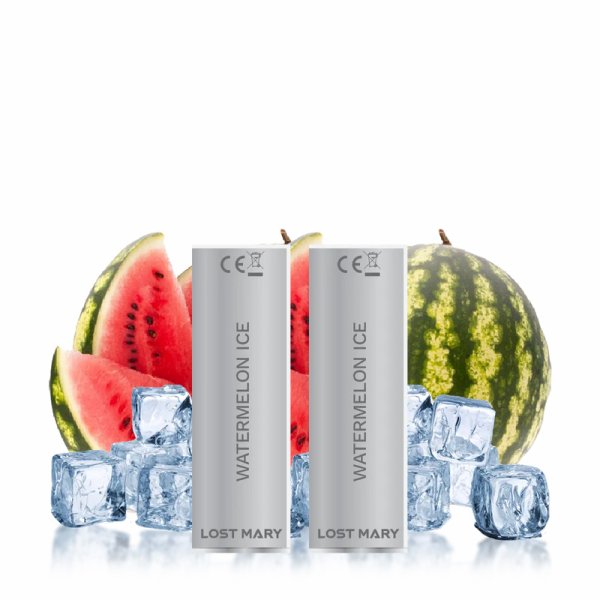 Cartouche Pré-Remplie Watermelon Ice 20mg (2pcs) - 4in1 Lost Mary by Elfbar