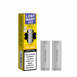 Cartridge Prefilled Triple Mango 20mg (2pcs) - 4in1 Lost Mary by Elfbar