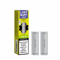 Cartouche Pré-Remplie Lemon Lime 20mg (2pcs) - 4in1 Lost Mary by Elfbar