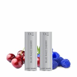 Cartouche Pré-Remplie Blue Razz Cherry 20mg (2pcs) - 4in1 Lost Mary by Elfbar