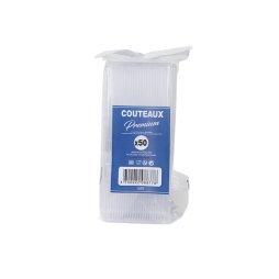 Lot de Couteaux en Plastique Jetables (50pcs)