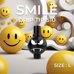 Drip Tip 510 Smiley L (A) - Fumytech