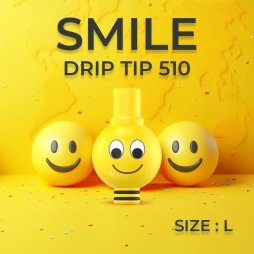 Drip Tip 510 Smiley L (B) - Fumytech