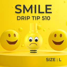 Drip Tip 510 Smiley L (B) - Fumytech